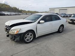 Honda salvage cars for sale: 2007 Honda Accord SE