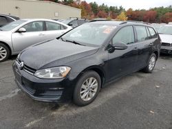 Volkswagen salvage cars for sale: 2015 Volkswagen Golf Sportwagen S