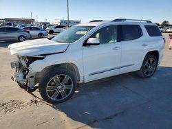 GMC Acadia den salvage cars for sale: 2019 GMC Acadia Denali