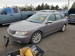 Hyundai Azera Vehiculos salvage en venta: 2007 Hyundai Azera SE