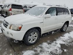 Toyota Highlander salvage cars for sale: 2007 Toyota Highlander Hybrid