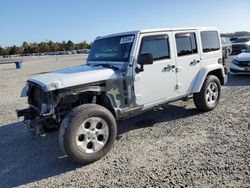 Jeep Wrangler salvage cars for sale: 2015 Jeep Wrangler Unlimited Sahara