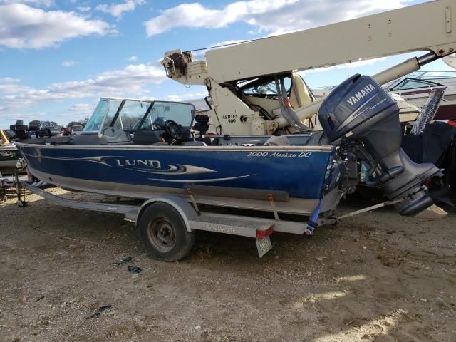 2010 Lund Boat With Trailer