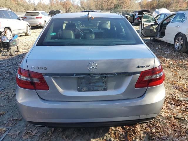 2013 Mercedes-Benz E 350 4matic