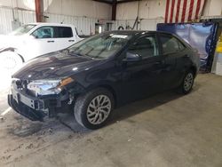 Toyota Corolla salvage cars for sale: 2018 Toyota Corolla L