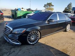 Mercedes-Benz s mercedes-maybach s560 4 Vehiculos salvage en venta: 2018 Mercedes-Benz S MERCEDES-MAYBACH S560 4matic