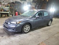 Subaru Impreza salvage cars for sale: 2017 Subaru Impreza Premium