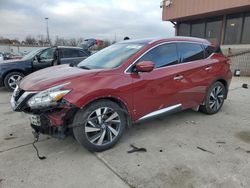 Nissan Murano salvage cars for sale: 2015 Nissan Murano S