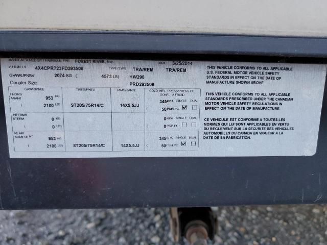 2015 Rockwood Travel Trailer