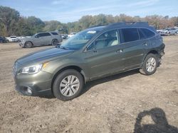 Subaru Outback salvage cars for sale: 2016 Subaru Outback 2.5I Premium