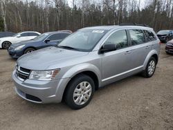 Dodge Vehiculos salvage en venta: 2016 Dodge Journey SE