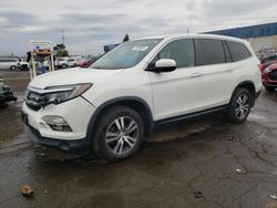 Honda Pilot salvage cars for sale: 2018 Honda Pilot EX