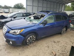 Subaru Outback salvage cars for sale: 2017 Subaru Outback 2.5I Limited