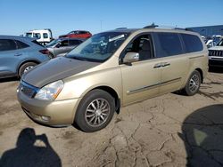 KIA Sedona ex salvage cars for sale: 2011 KIA Sedona EX