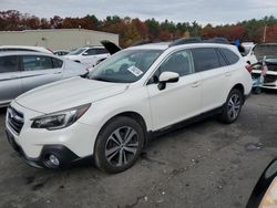 Subaru Outback salvage cars for sale: 2019 Subaru Outback 2.5I Limited