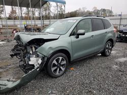 Subaru Forester salvage cars for sale: 2018 Subaru Forester 2.5I Limited