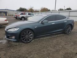 Tesla Model s salvage cars for sale: 2013 Tesla Model S