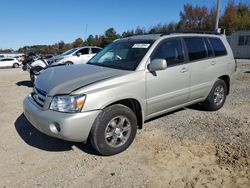 Toyota Highlander salvage cars for sale: 2007 Toyota Highlander Sport