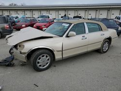 Lincoln Town car salvage cars for sale: 2001 Lincoln Town Car Signature