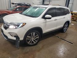 Honda salvage cars for sale: 2017 Honda Pilot Touring