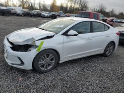 Salvage cars for sale from Copart Portland, OR: 2018 Hyundai Elantra SEL