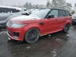 Land Rover salvage cars for sale: 2019 Land Rover Range Rover Sport HSE Dynamic