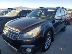 Subaru salvage cars for sale: 2013 Subaru Outback 2.5I Limited