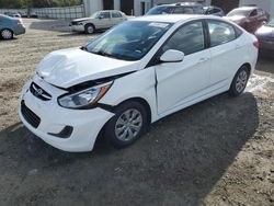 Hyundai Accent salvage cars for sale: 2017 Hyundai Accent SE