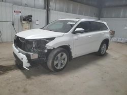 Toyota Highlander salvage cars for sale: 2016 Toyota Highlander Hybrid Limited