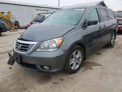 Honda Odyssey Touring salvage cars for sale: 2010 Honda Odyssey Touring