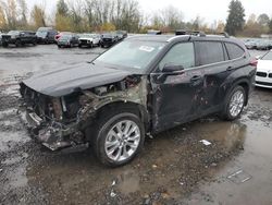 Toyota Vehiculos salvage en venta: 2022 Toyota Highlander Hybrid Limited