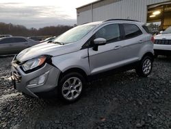 Ford Ecosport salvage cars for sale: 2019 Ford Ecosport SE