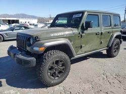 Jeep salvage cars for sale: 2021 Jeep Wrangler Unlimited Sport