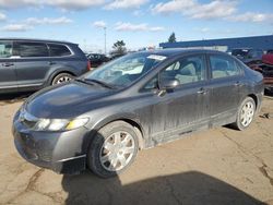 Honda Civic salvage cars for sale: 2010 Honda Civic LX