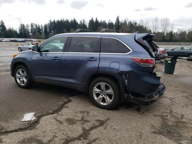 2016 Toyota Highlander Hybrid Limited