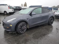 Tesla salvage cars for sale: 2022 Tesla Model Y