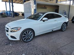 Salvage cars for sale from Copart Phoenix, AZ: 2018 Mercedes-Benz C300