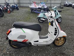 Vespa salvage cars for sale: 2022 Vespa Motorcycle