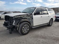 Ford Expedition salvage cars for sale: 2016 Ford Expedition EL XLT