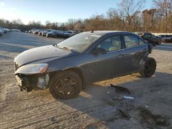 Pontiac salvage cars for sale: 2008 Pontiac G6 Base