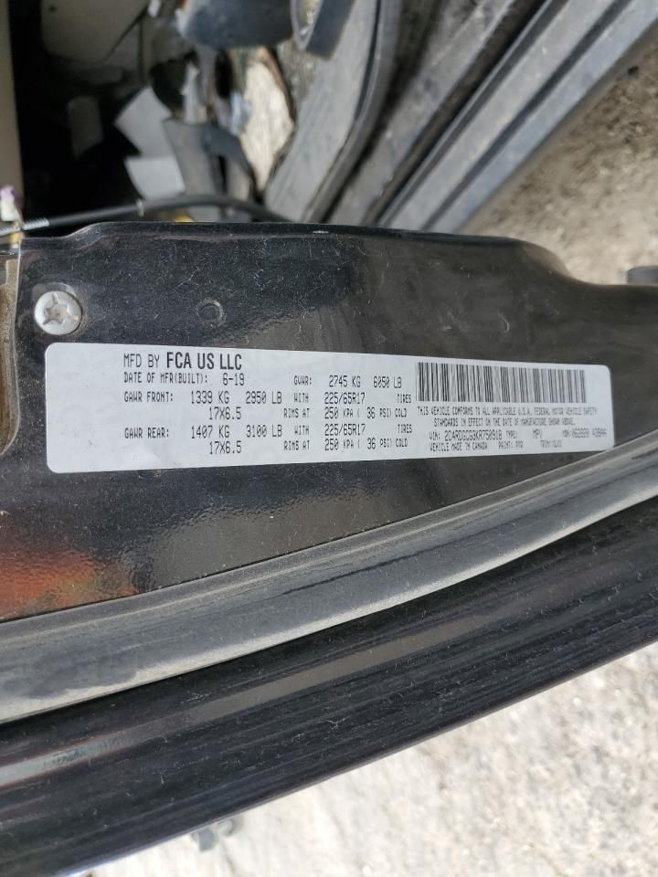 2019 Dodge Grand Caravan sxt