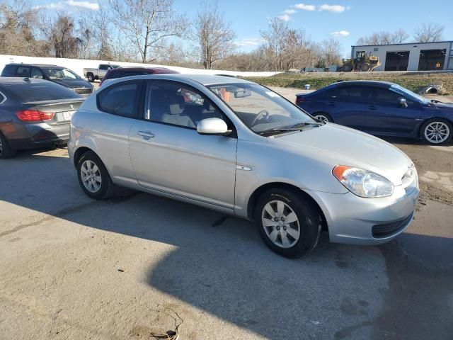 2010 Hyundai Accent Blue