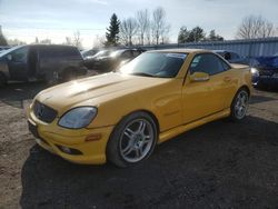 Mercedes-Benz salvage cars for sale: 2003 Mercedes-Benz SLK 32 AMG Kompressor