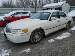 Salvage cars for sale from Copart Hurricane, WV: 2001 Lincoln Town Car Signature