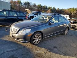 Mercedes-Benz salvage cars for sale: 2013 Mercedes-Benz E 350 4matic