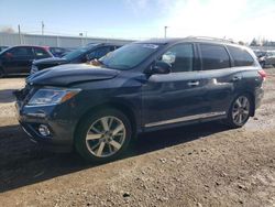 Nissan salvage cars for sale: 2015 Nissan Pathfinder S