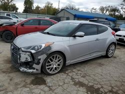 Vehiculos salvage en venta de Copart Wichita, KS: 2016 Hyundai Veloster Turbo