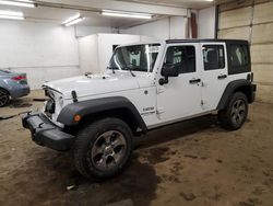 Jeep Wrangler salvage cars for sale: 2018 Jeep Wrangler Unlimited Sport