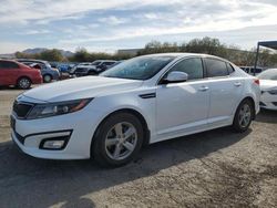 KIA Optima salvage cars for sale: 2015 KIA Optima LX