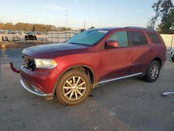 Dodge Durango salvage cars for sale: 2017 Dodge Durango SXT